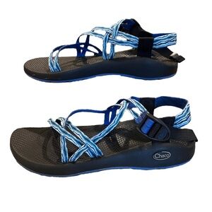 Chaco Women's ZX1 Vibram Sandal Sand Dune Blue size 12